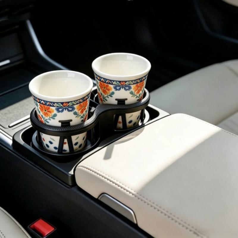 Car Cup Holder Expander - New Car Cup Holder Expander 2-in-1