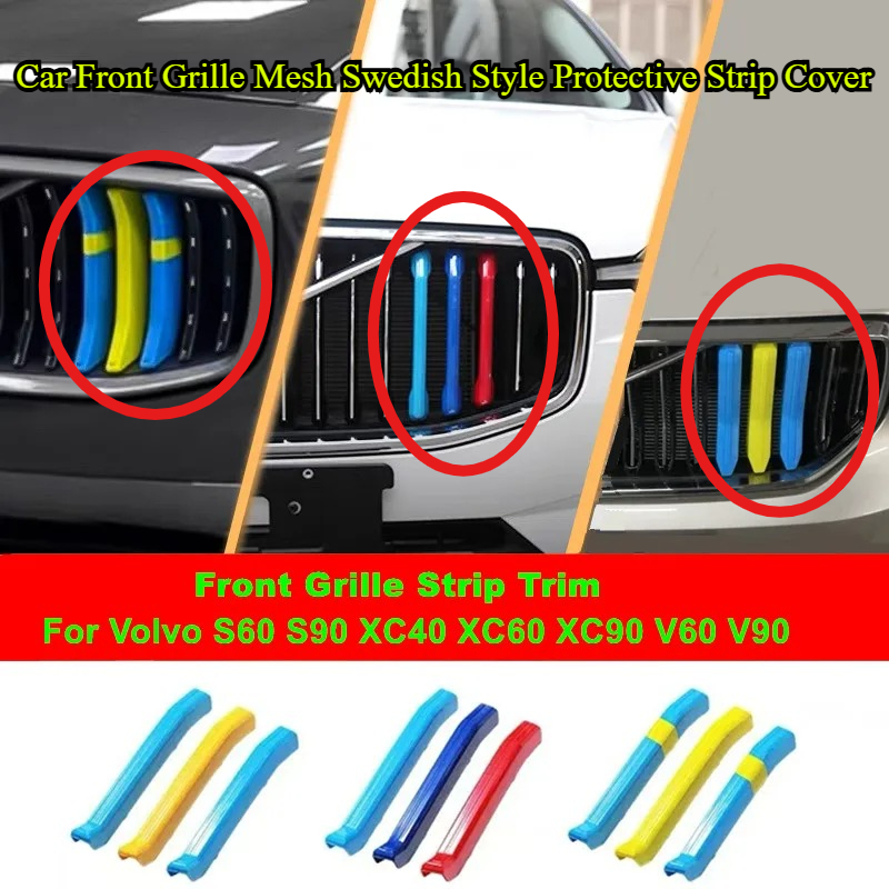Volvo Car Accessories Xc60 - Car Front Grille Mesh Swedish Style