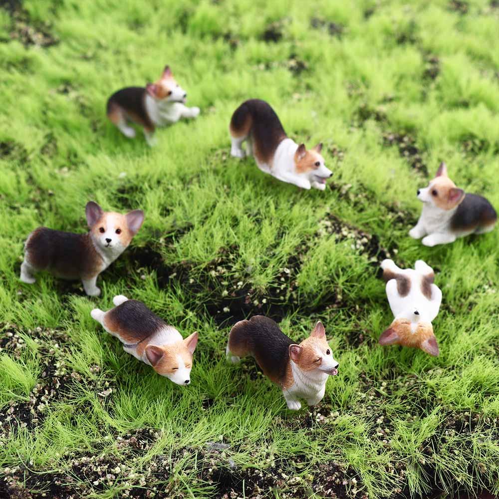 Cute Simulation Dog Miniature  - огляд і ціна Car Accessories Oman