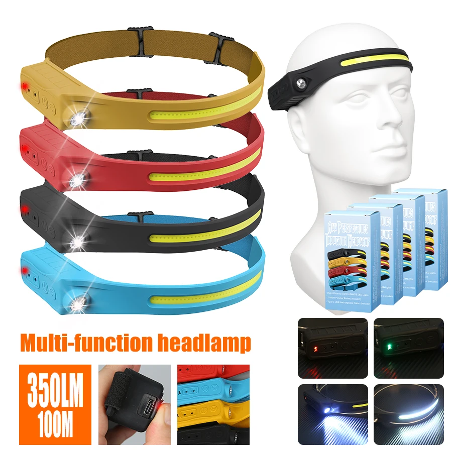 Rechargeable Headlamp 350 Lume - огляд і ціна Led Headlight Bulbs