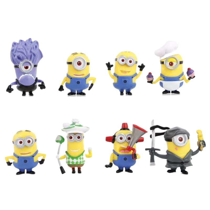 8 Pcs/1set 52TOYS Minions Cart - огляд і ціна Car Accessories Oman