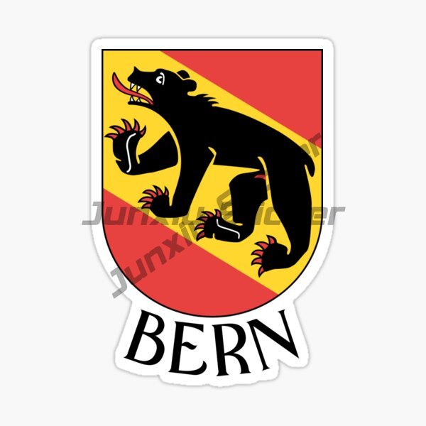 BERN SWITZERLAND Flag Car Stic - огляд і ціна Car Accessories Tape
