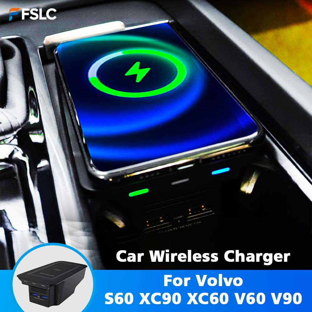 ⭐Genuine⭐ Car Wireless Charger - огляд і ціна Volvo Car Accessories Xc60