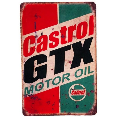 2026 Castrol GTX Motor Oil Tin - огляд і ціна Castrol Oil Gtx