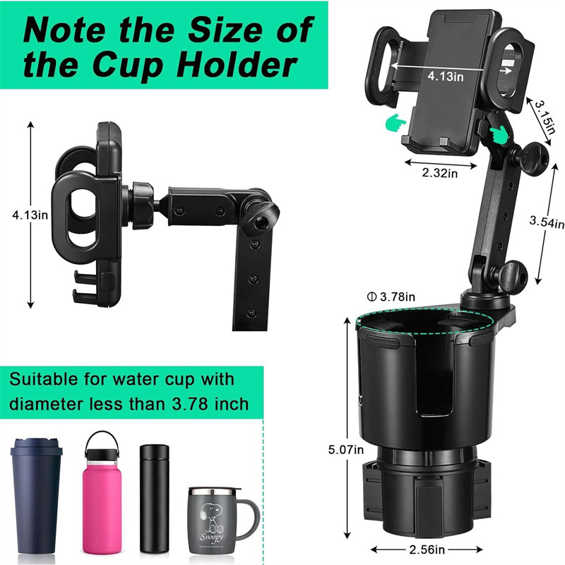 Adjustable Universal Car Cup H - огляд і ціна Car Cup Holder Expander