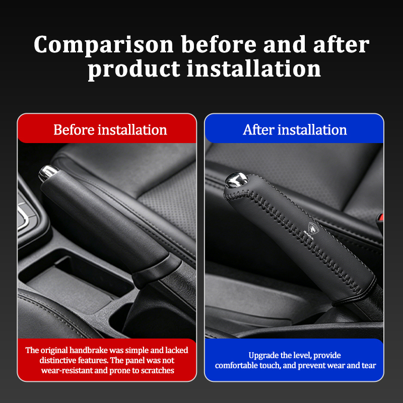 Handbrake Sleeve Leather Hand  - огляд і ціна Car Accessories Ertiga
