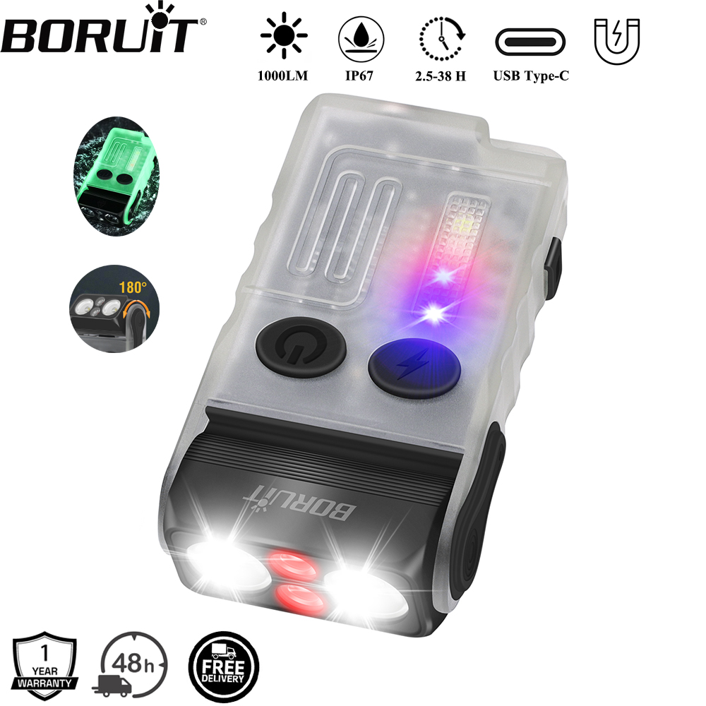 BORUiT V20 Buzzer EDC LED Keyc - огляд і ціна Led Headlight Bulbs