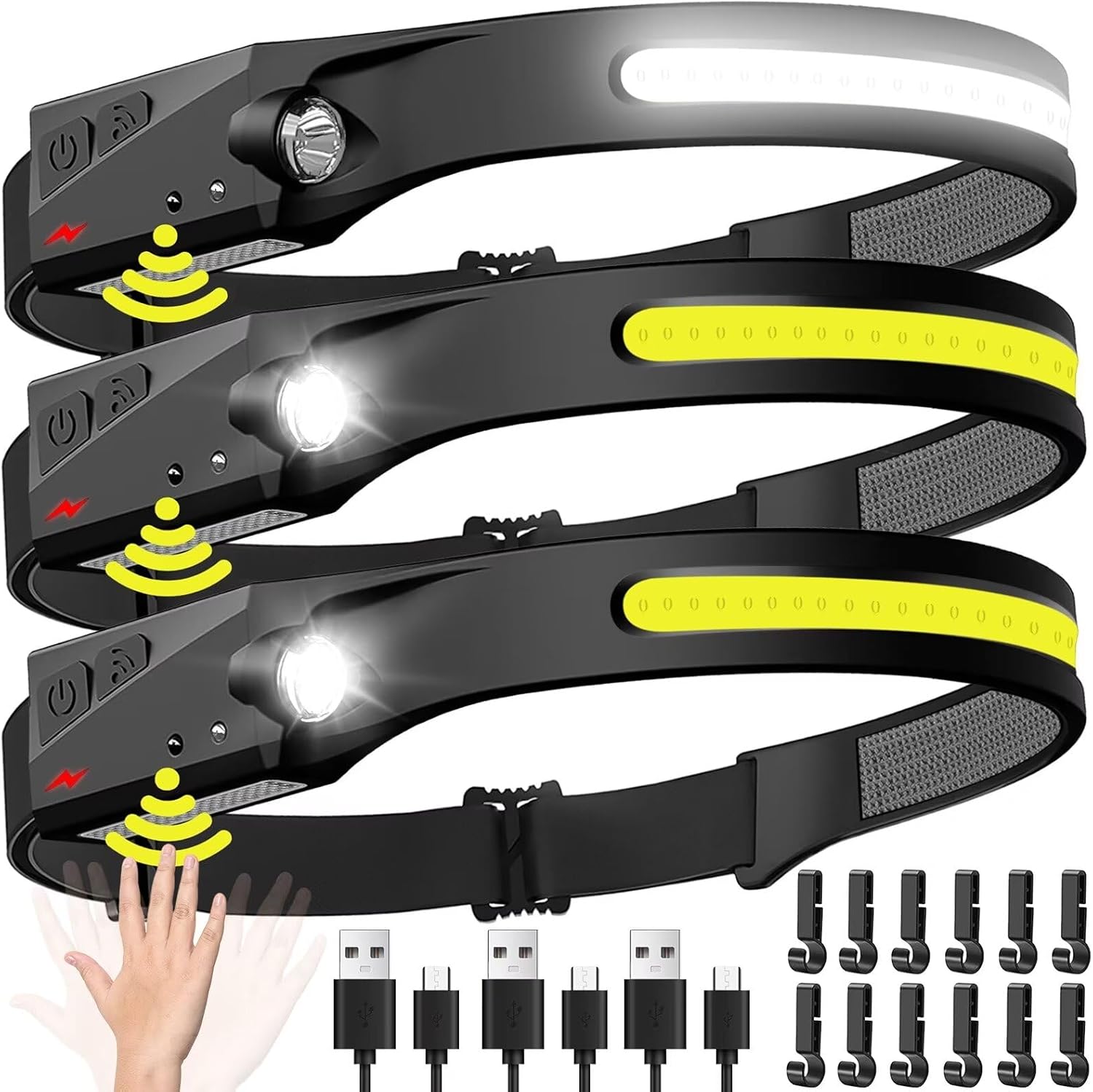 Sensor Headlamp LED Head Flash - огляд і ціна Led Headlight Bulbs