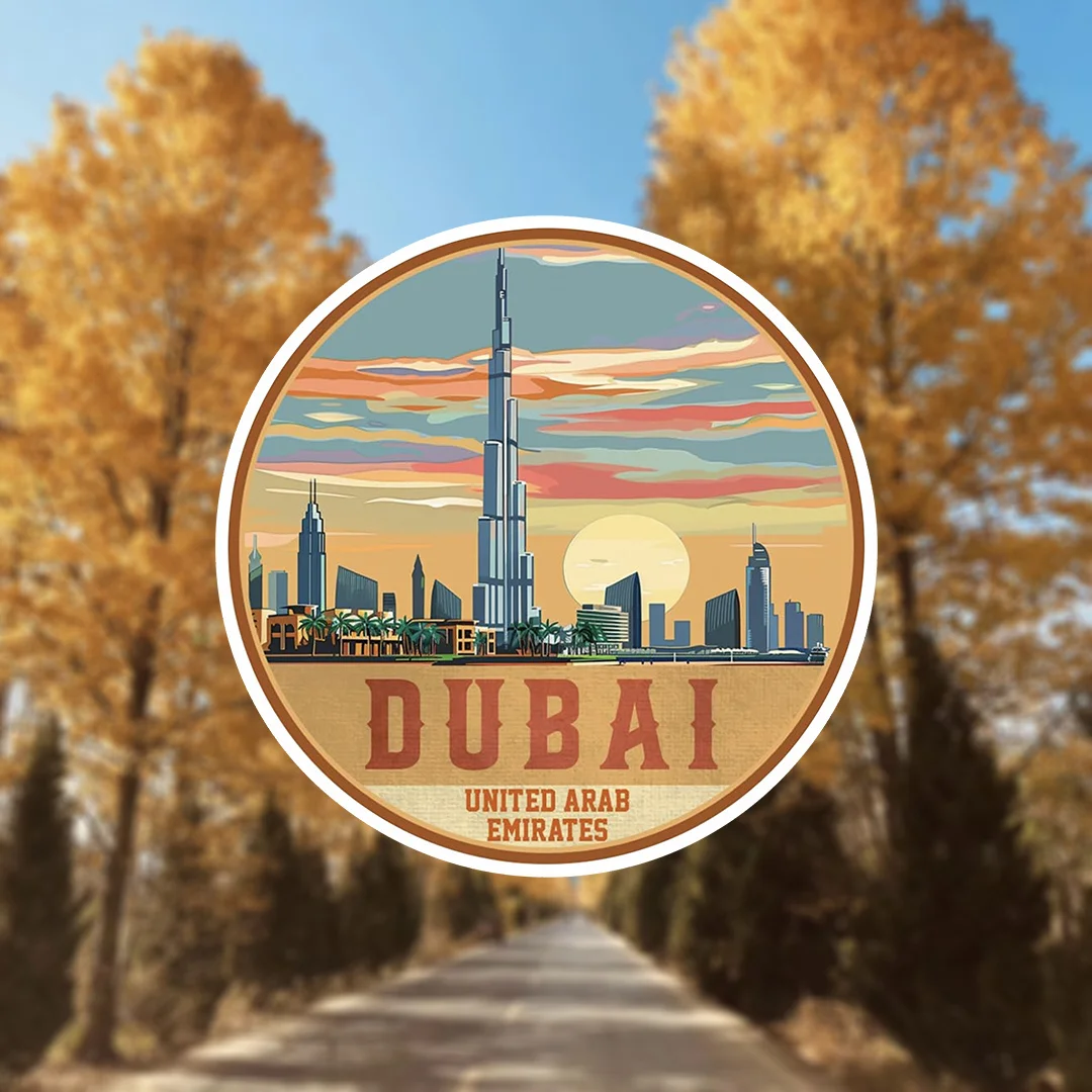 1Pc Matte Dubai UAE Cartoon So - огляд і ціна Car Accessories Uae