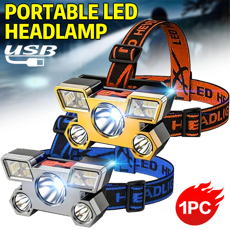 5 LED Flashlight Rechargeable  - огляд і ціна Led Headlight Bulbs