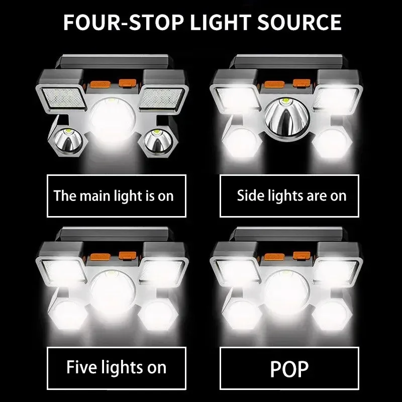 5 LED Flashlight Rechargeable  - огляд і ціна Led Headlight Bulbs