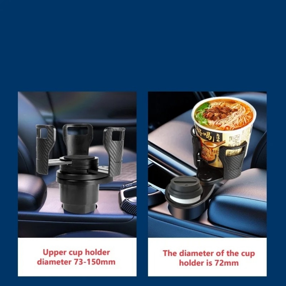 Adjustable Dual Car Cup Holder - огляд і ціна Car Cup Holder Expander