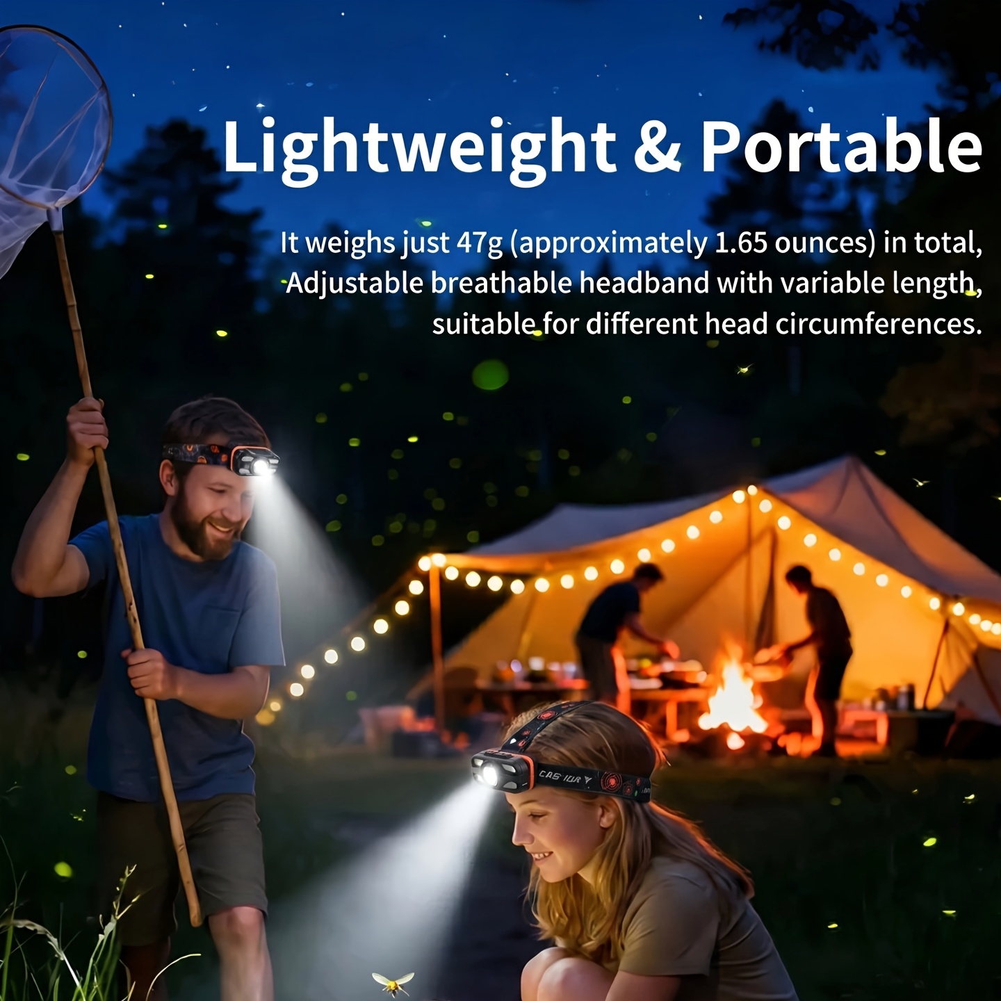 USB Rechargeable LED Headlamp  - огляд і ціна Led Headlight Bulbs