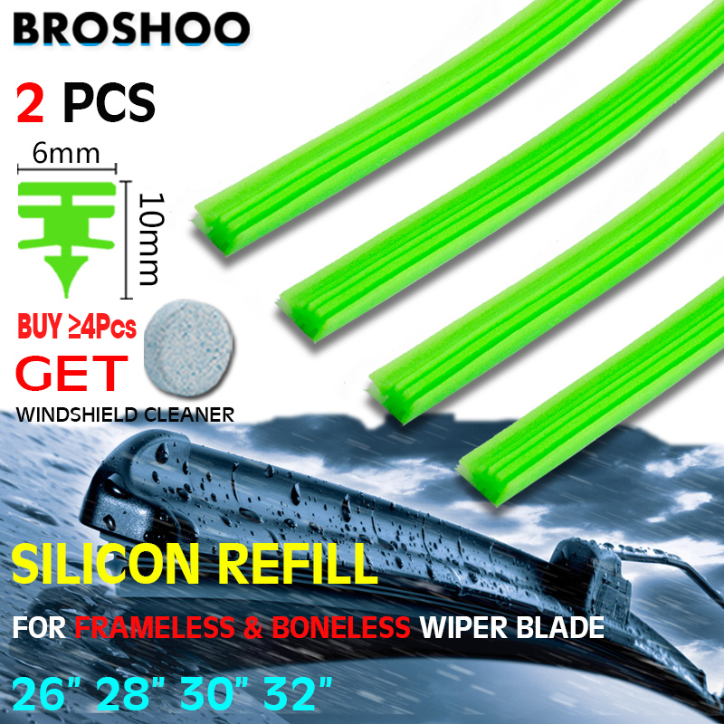 2 PCS Car Wiper Blades Silica  - огляд і ціна Car Accessories Tape