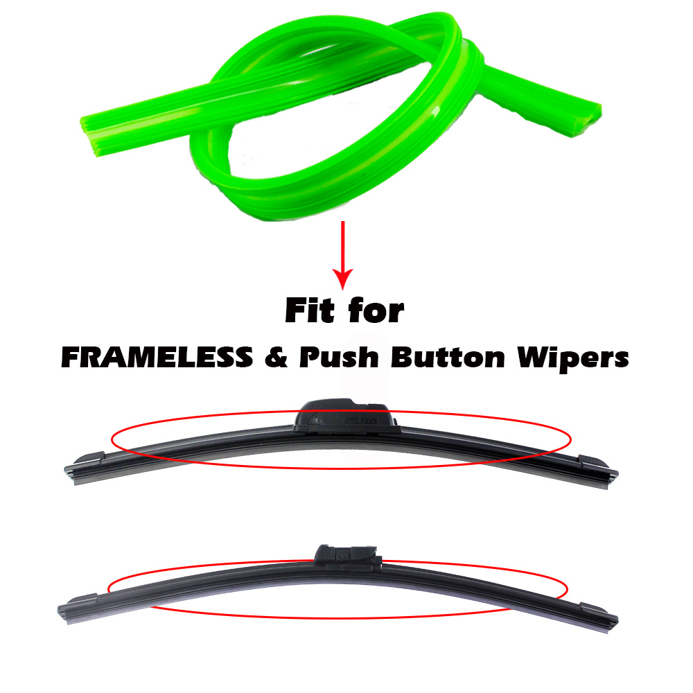 2 PCS Car Wiper Blades Silica  - огляд і ціна Car Accessories Tape