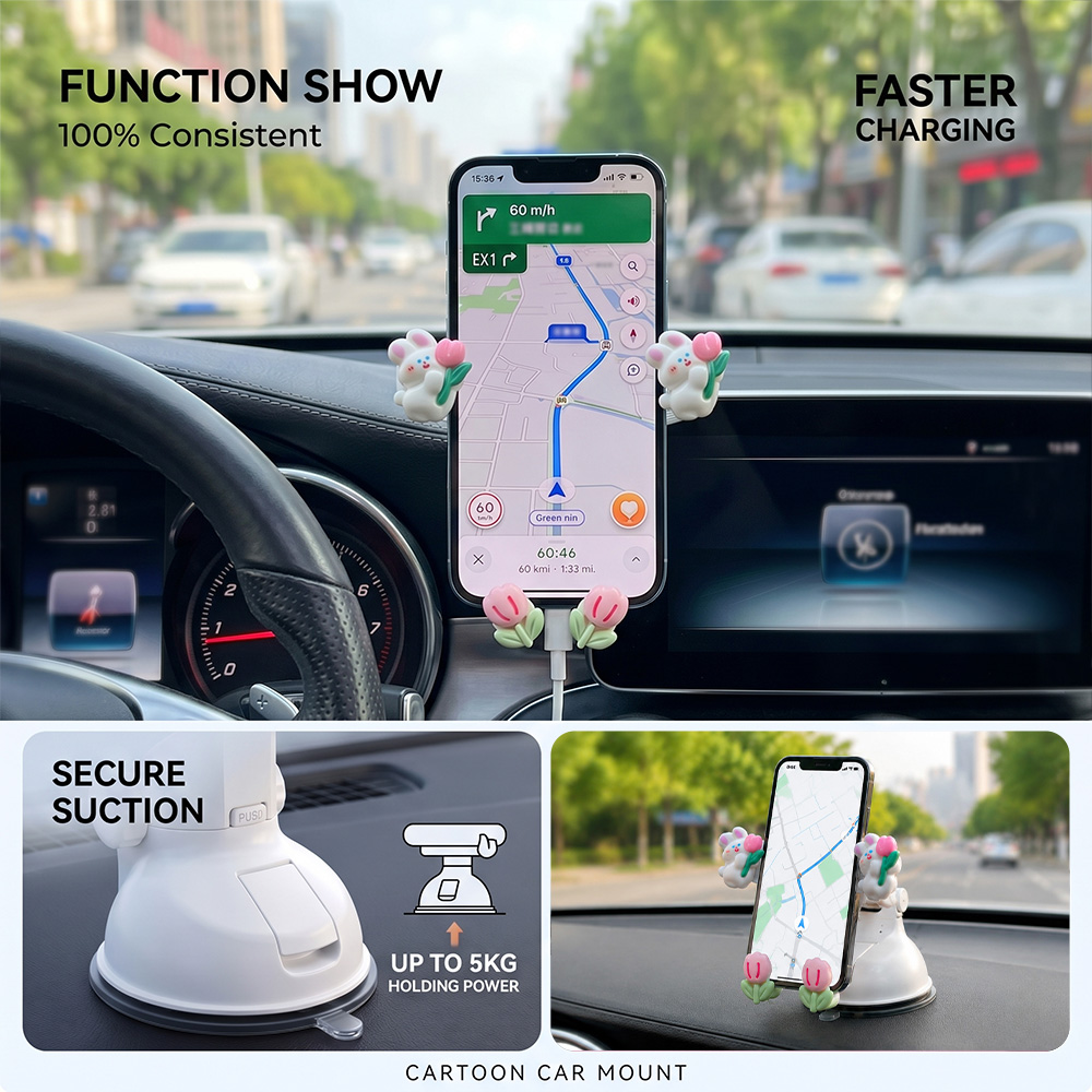 Suction Cup Car Phone Holder C - огляд і ціна Car Cup Holder Expander
